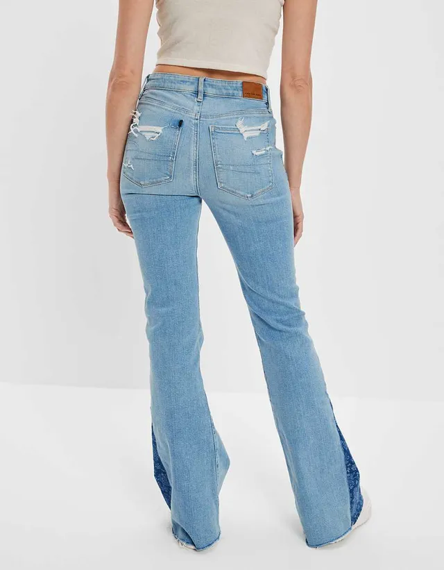 AE Luxe Super High-Waisted Flare Jean