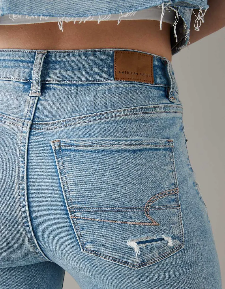 AE Next Level Ripped Super High-Waisted Jegging