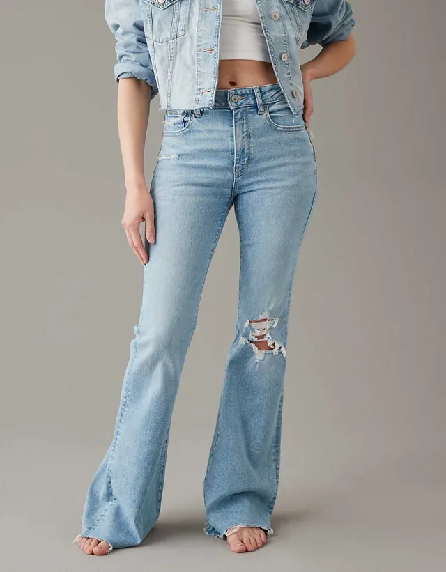 AE Next Level Ripped Super High-Waisted Jegging