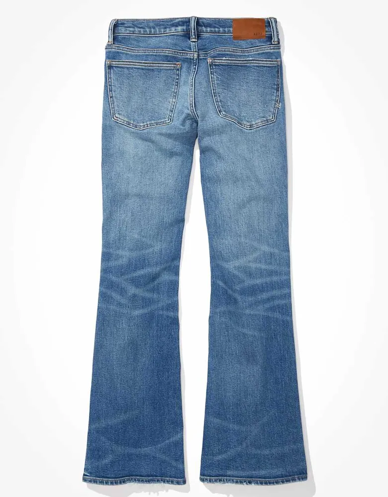 AE77 Low-Rise Flare Jean