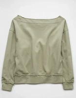 AE Off The Shoulder Sweatshirt