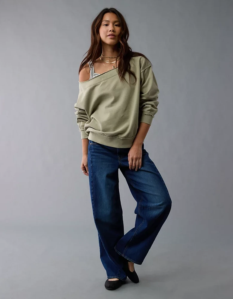 AE Off The Shoulder Sweatshirt