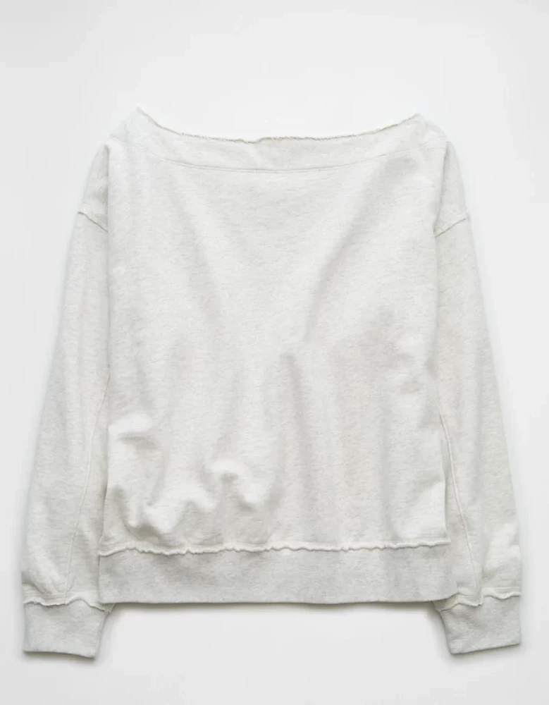 AE Off The Shoulder Sweatshirt