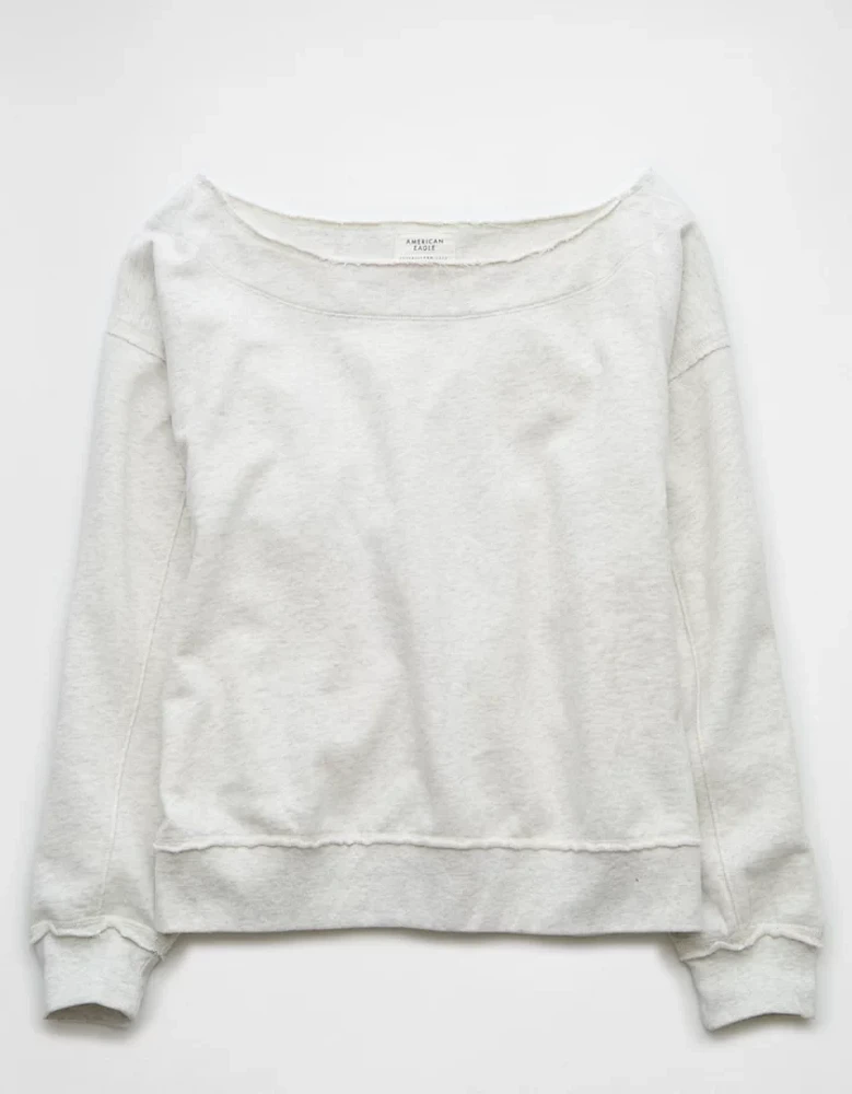 AE Off The Shoulder Sweatshirt