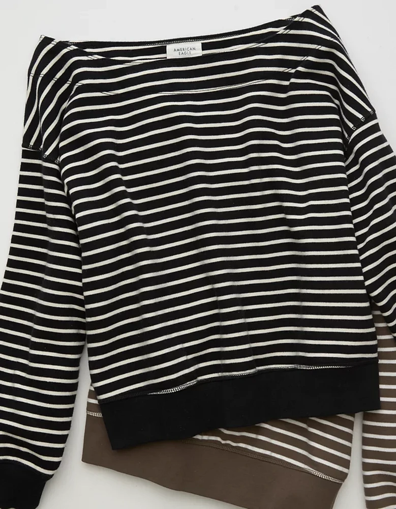 AE Off The Shoulder Sweatshirt