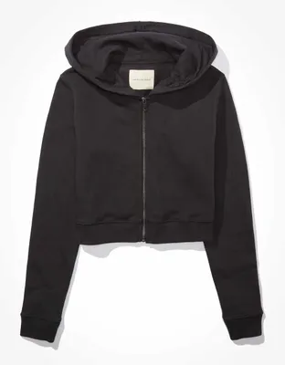 AE Cropped Zip-Up Hoodie