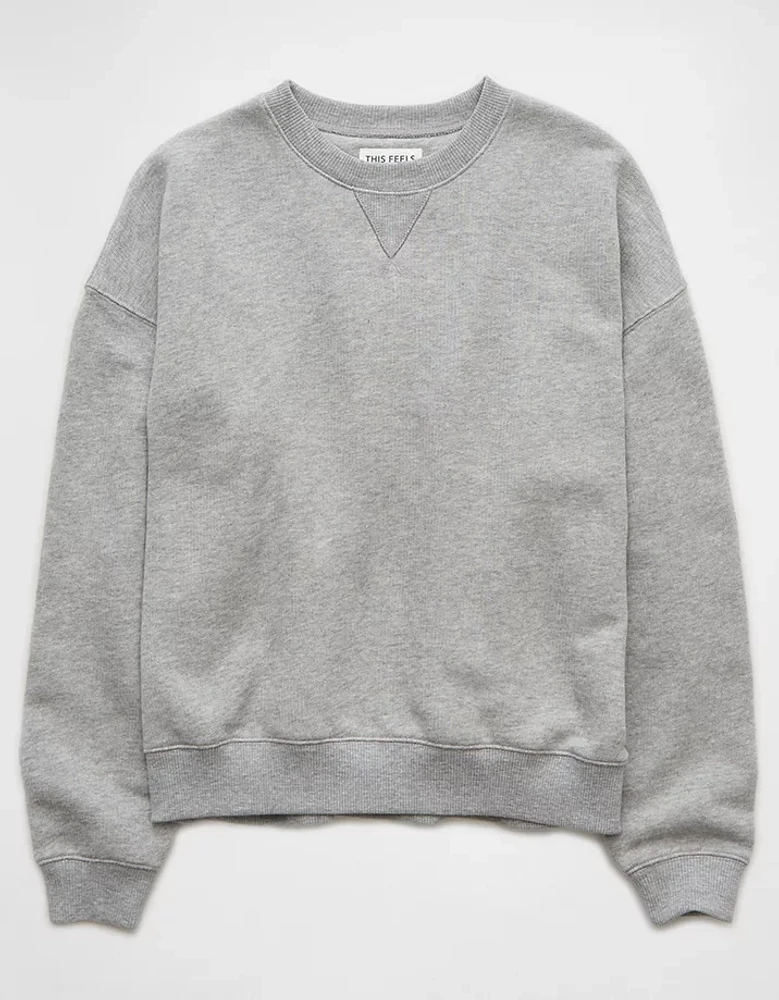 AE Relaxed Crew Neck Sweatshirt