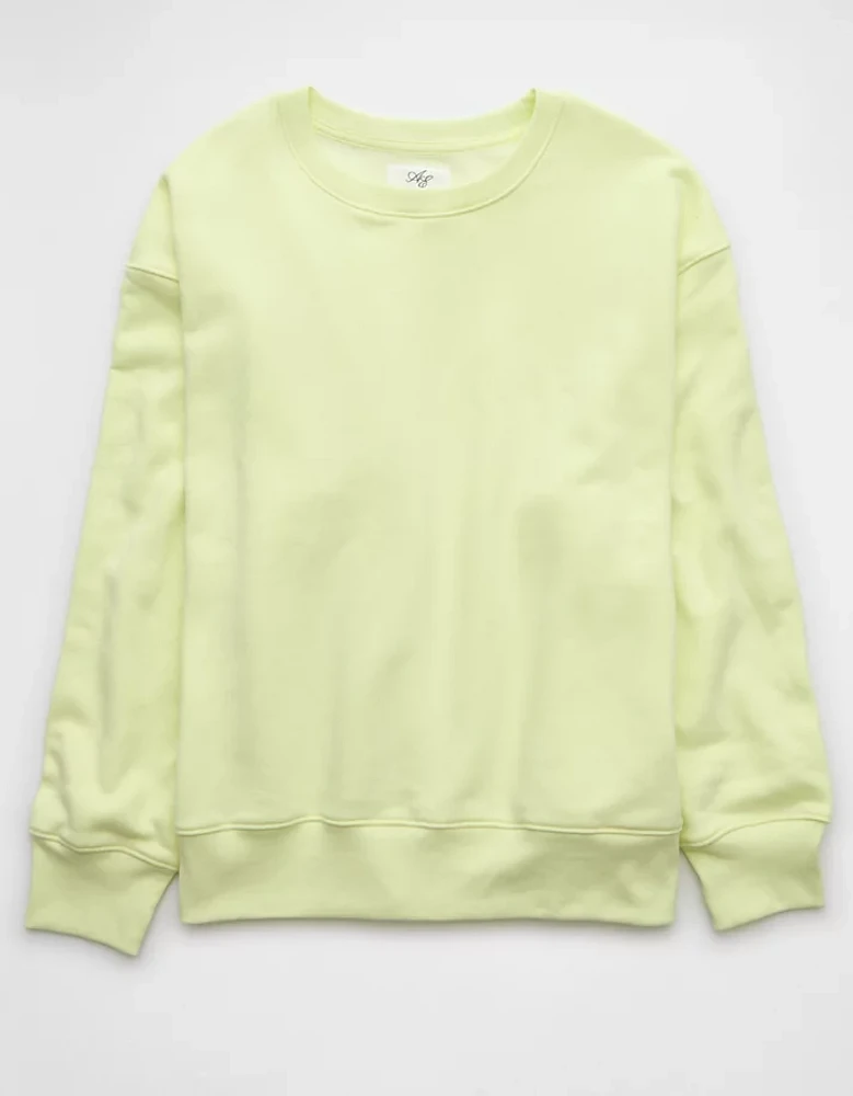 AE Everyday Luxe Crew Neck Sweatshirt