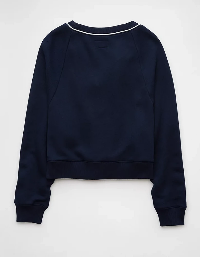 Cardigan en molleton décontracté AE