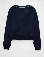 Cardigan en molleton décontracté AE