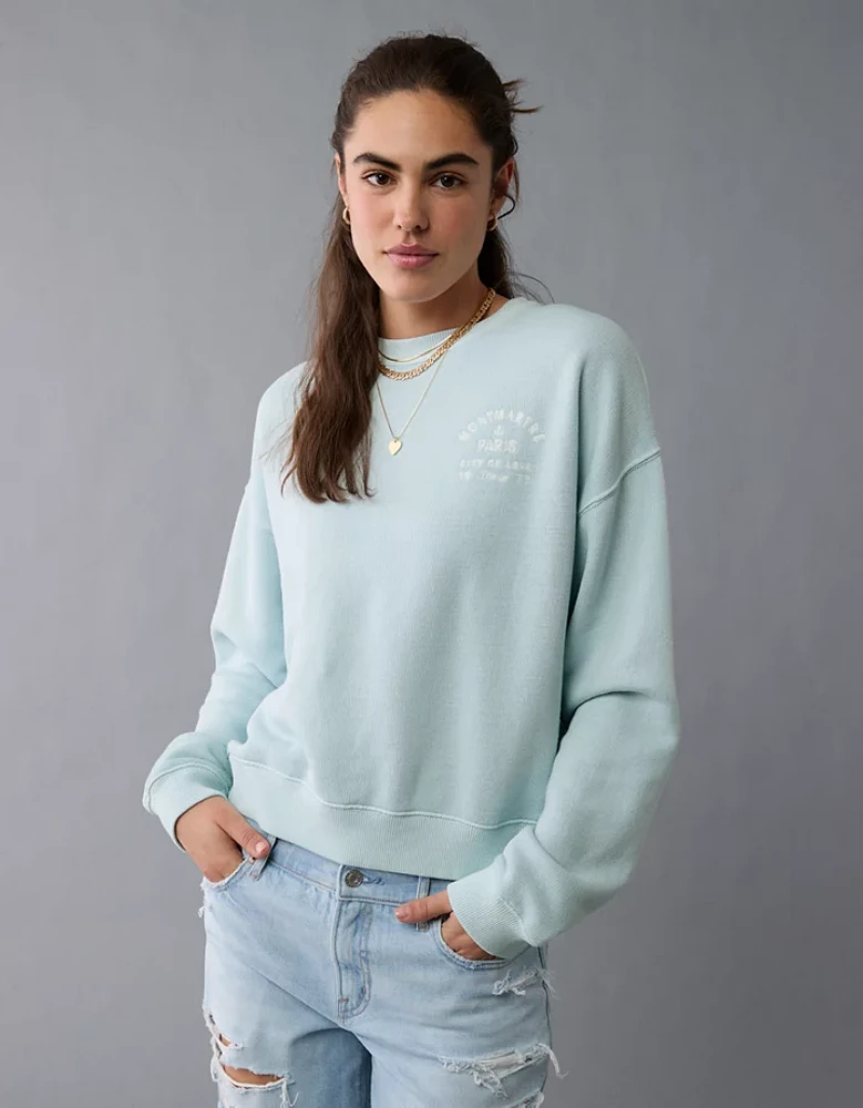 AE Destination Graphic Sweatshirt