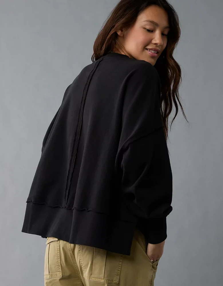 AE Big Hug Crew Neck Sweatshirt