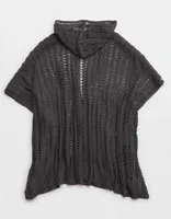 Aerie Hooded Sweater Cape