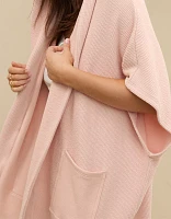 Hooded Fleece Cape