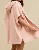 Hooded Fleece Cape