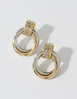 Aerie Double Circle Hoop Earrings