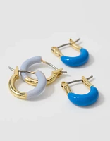 Aerie Dipped Enamel Earring 2-Pack