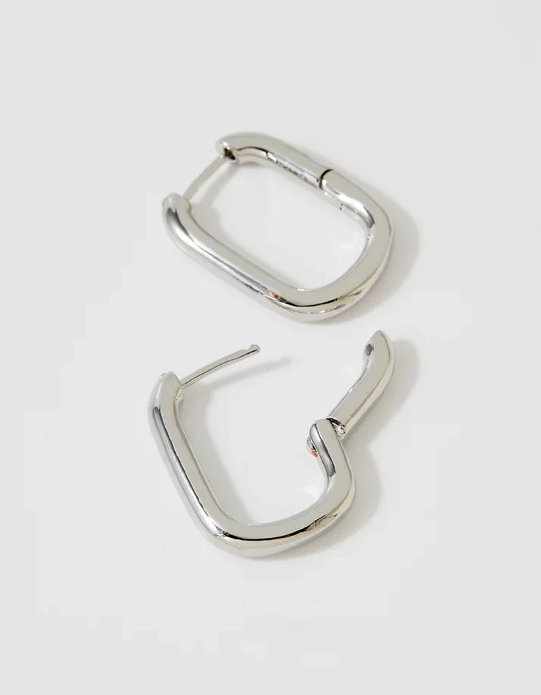 Aerie Oversized Paperclip Earrings