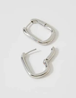 Aerie Oversized Paperclip Earrings