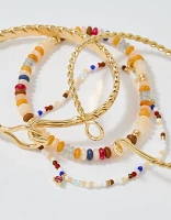 Aerie Bead And Chain Bracelet Pack