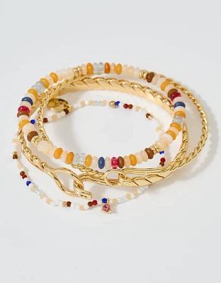 Aerie Bead And Chain Bracelet Pack