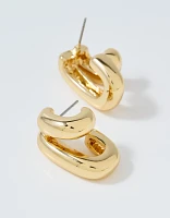 Aerie Double U Hoop Earrings