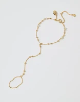 Aerie Dainty Gold Hand Chain