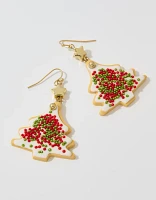 Aerie Sugar Cookie Tree Earrings