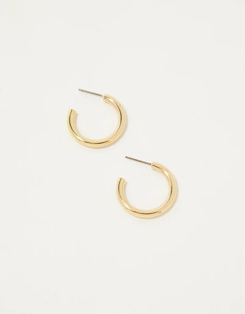 Aerie Gold Hoop Earrings