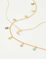 Aerie Enamel Star Necklace 2-Pack