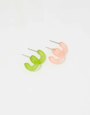 Aerie Mini Matte Resin Earring Pack