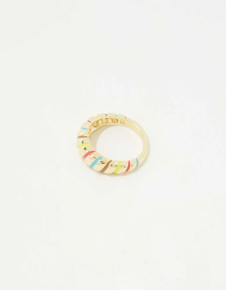 Aerie Croissant Dome Ring