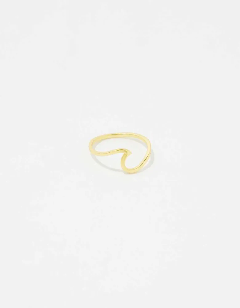 Pura Vida Gold Wave Ring