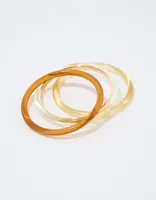 Aerie Neon Clear Bangles