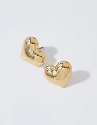 Aerie Bubble Heart Earrings