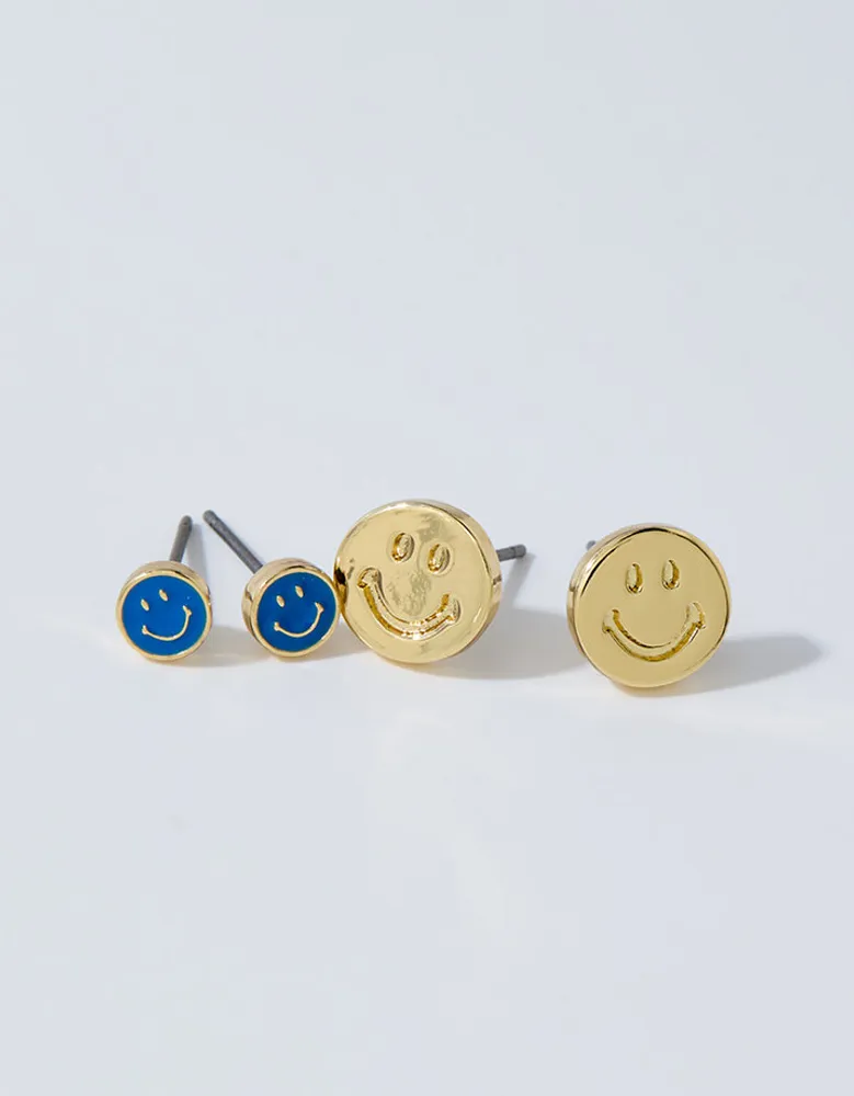 Aerie Smiley® Stud Earring Pack