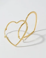 Pura Vida Gold Heart Earrings