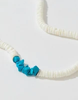 Pura Vida Turquoise Puka Shell Necklace