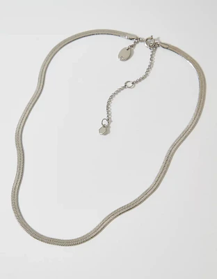 Aerie Chunky Herringbone Necklace