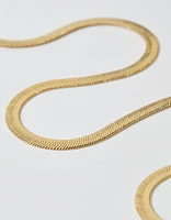 Aerie Chunky Herringbone Necklace