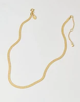 Aerie Chunky Herringbone Necklace