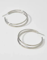 Aerie Double Hoop Earrings