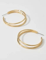 Aerie Double Hoop Earrings