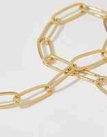 Aerie Chunky Paperclip Necklace