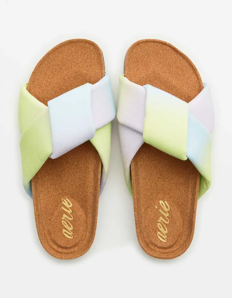 Aerie Puffy Twist Sandal