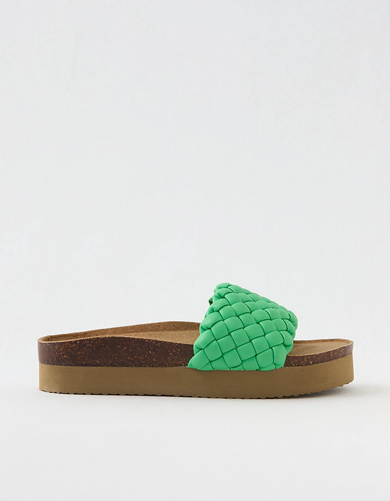 Aerie Woven Platform Sandal