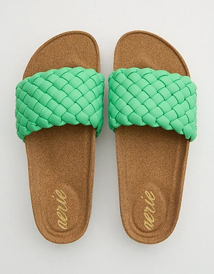 Aerie Woven Platform Sandal