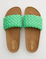 Aerie Woven Platform Sandal