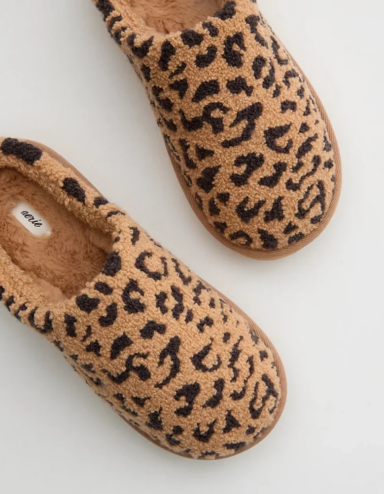 Aerie Sherpa Scuff Slippers