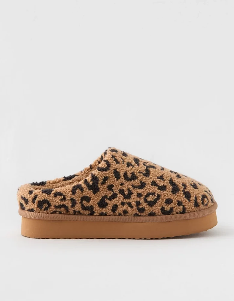 Aerie Sherpa Scuff Slippers